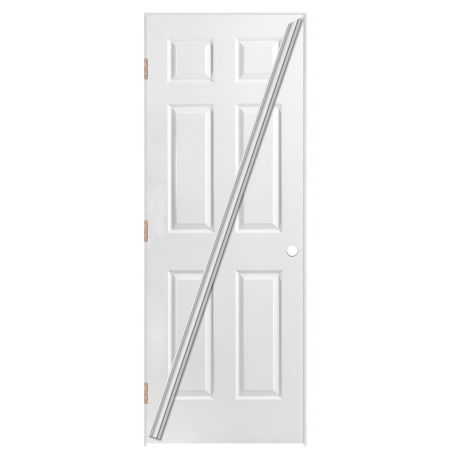 Masonite Prehung Hollow Core 6 Panel Interior Door Common